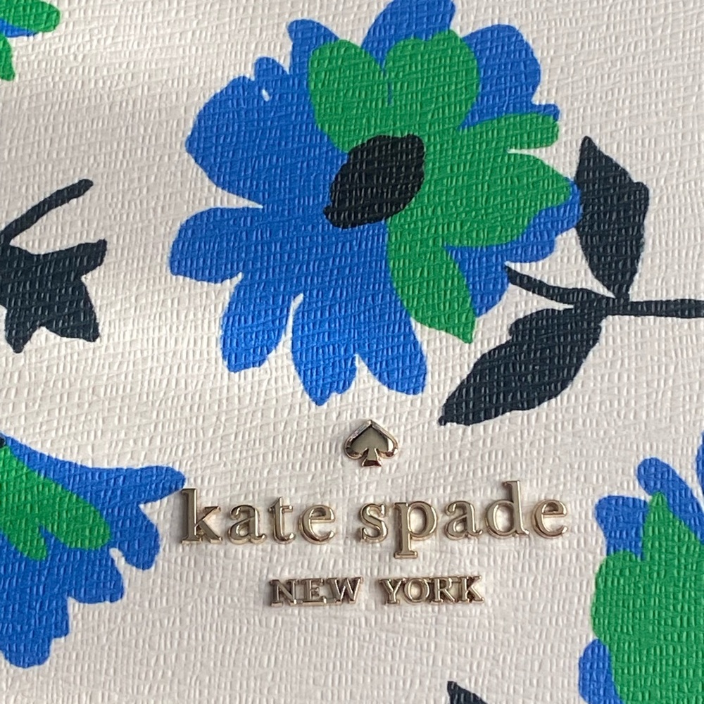 NWT Springtime Kate Spade Kristi Park Posies Floral Crossbody Bag Purse Satchel - Picture 5 of 13